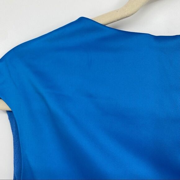 🐇 Metisu Dress Drape Electric Blue Size Medium - Picture 10 of 12